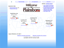 Tablet Screenshot of plainsboro.com